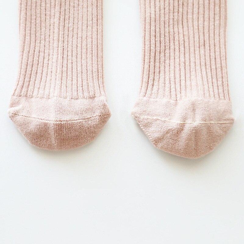 Copii fete șosete clasice din bumbac școlar șosete până la genunchi șosete bowknot șosete prințesă școală până la genunchi cu fundă șosete moi pentru copii