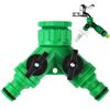 ABS 3 Way Hose Connector with Switch Valves Suitable for Precise Flows Control Garden Irrigation Watering Systems