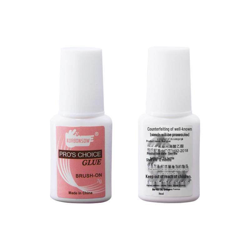 Quick-Dry Nail Glue: Long-Lasting, No-Damage, No-Bake False Nail Tips