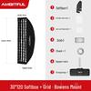 Ambitful Softbox with Bowens Mount and Honeycomb Grid for Studio Flash
