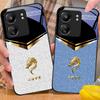 Kształt litery V Kran Do Xiaomi Redmi 13C Note13 12 Pro Plus 5G Note 9 13T Pro POCO X6 F5 F6 Czarne Hartowane Szkło Etui na Telefon