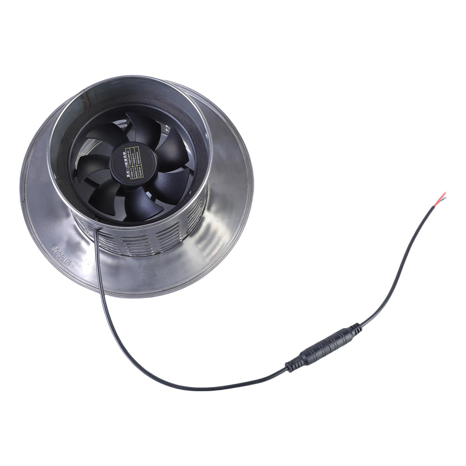 

12V Солнечный вытяжной вентилятор Мини-вентилятор Питаемый от солнечной панели Вентилятор Вытяжка для собачьей будки, курятника, теплицы