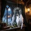 Kristall-Achat-Platte Autoanhänger Sonnenfänger Windspiel Hängendes Ornament für Heimdekoration für Hochzeit oder Valentinstag