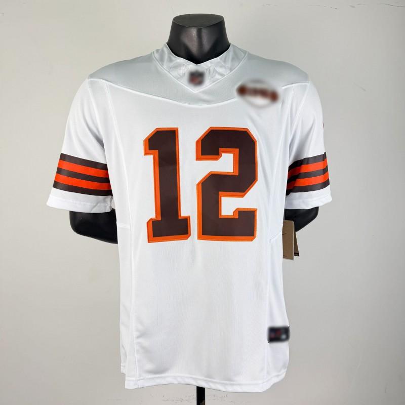 Mens American Football Jersey 3rd Gen Training Rugby Top Printed Embroidered Sports Shirt
