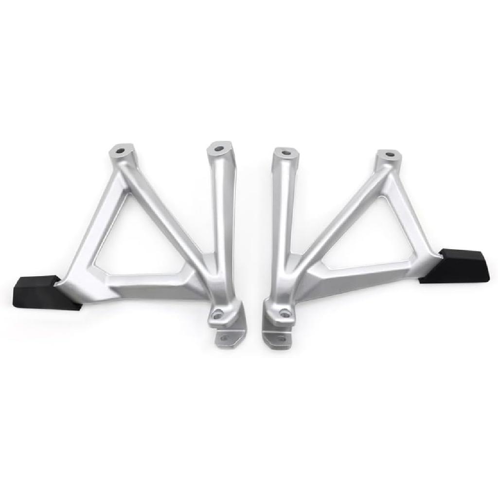 Motorcycle Foot Pegs R1250GS R1200GS Rear Passenger Footpegs Kit Footrests Foot Rest Bracket/Fit for BMW R1250 R1200 GS LC Adventure 2013-2023(Black)