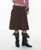 CRANK Roll-Down Bermuda Shorts_Brown