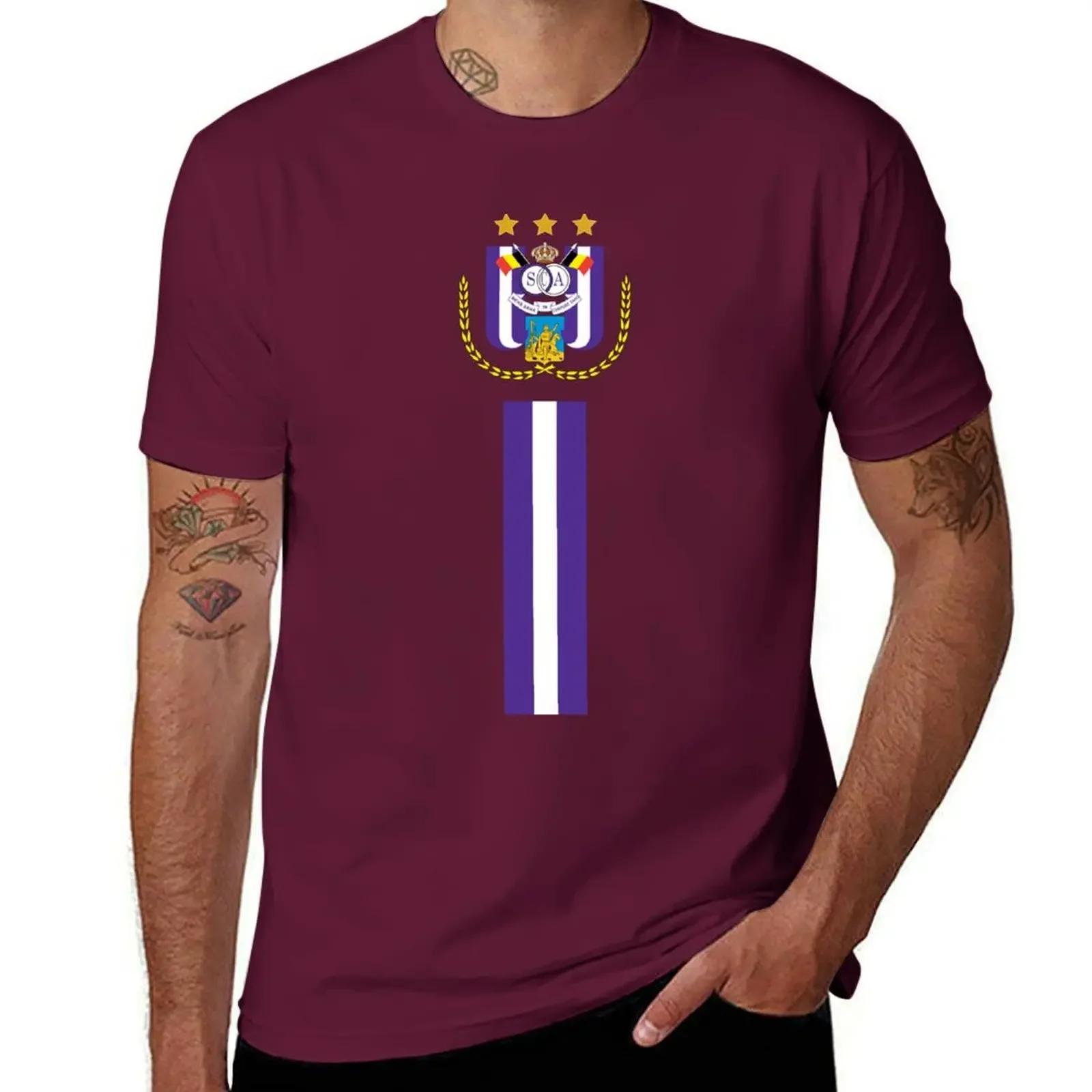 

Anderlecht RSCA - Anderlecht Football T-Shirt cute tops customizeds men clothings L