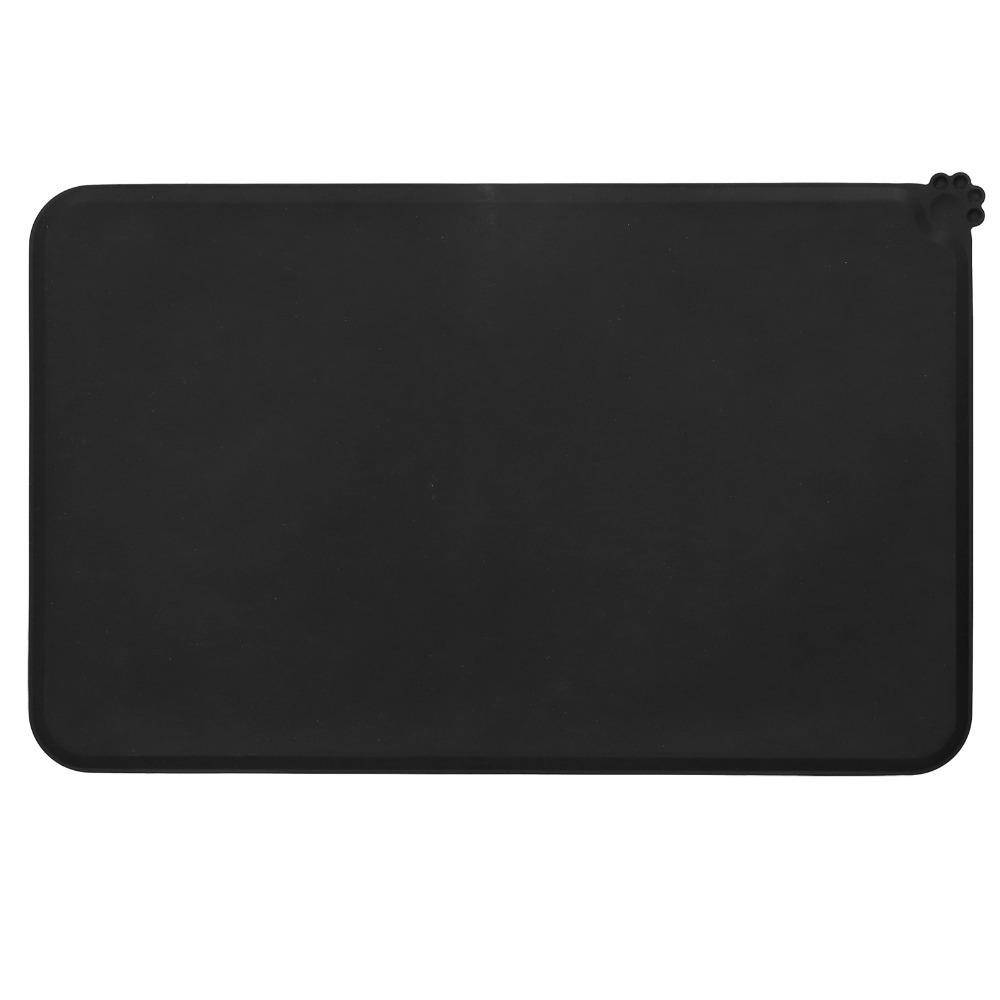 Easy Clean Food-grade Pet Mat Waterproof Non-slip Pet Feeding Mat Anti-spill Oversized Silicone Mat Home