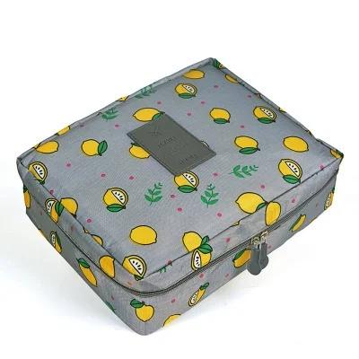 Multifunktionale Reise-Make-up-Tasche für Mädchen, wasserdichter, tragbarer Kosmetik-Organizer mit mehreren Fächern für Damen