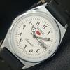 JAPAN VINTAGE REFURBISHED SEIKO 5 AUTOMATIC 6309A MENS WHITE WATCH A442609-1