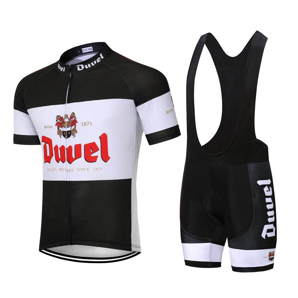 

2026 Duvel Cycling Jersey Set Retro Bicycle Clothing Man Beer Suit Triathlon Bike Bib Shorts Buff Short Sleeve Equipment Mtb Shirt 5XL