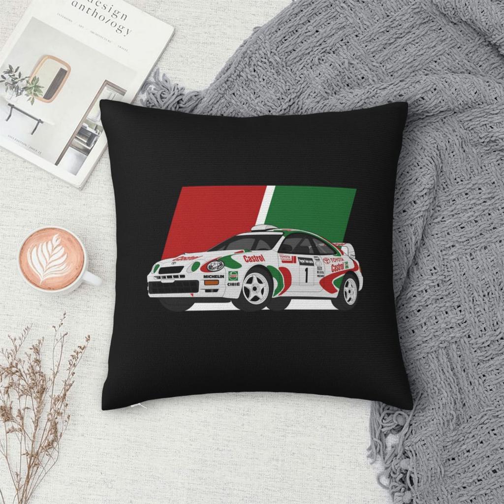 Celica GT Four Rally Square Pillowcase Cushion Cover Pillow Case Throw Pillow Cover for Home Bedroom Car