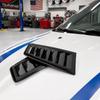 2PCS Universal Mount Engine Cover Air Intake Mesh for Focus RS MK2 Style Engine Hood Modification
