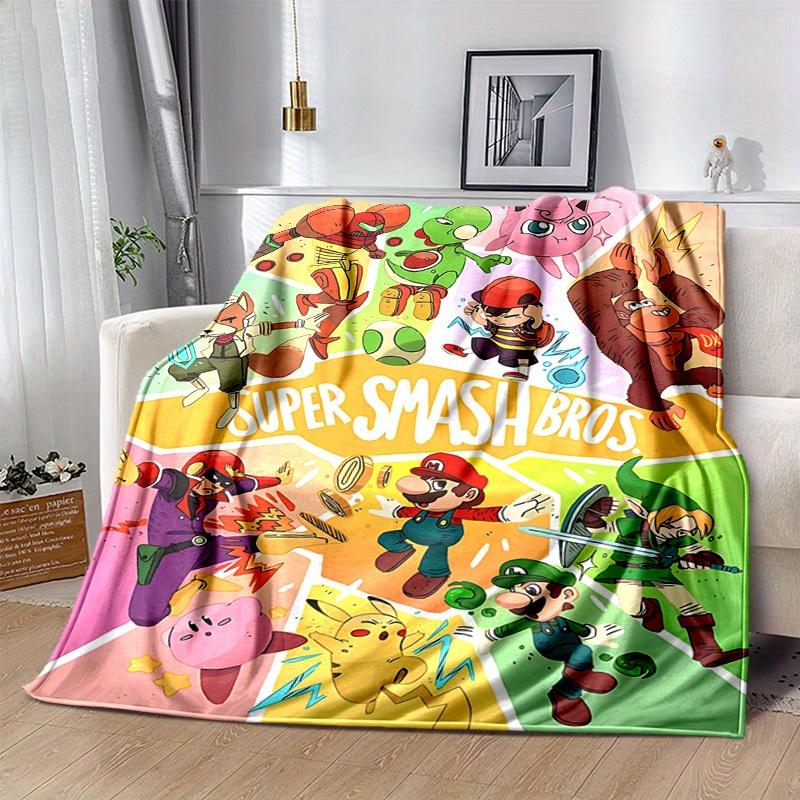 1pc Super Saiyan Rose Goku Super Soft Flannel Blanket Great for Bed, Sofa, Chair .D091 80x120cm
