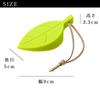 Yamazaki Industrial Door Stopper Leaf Light Green 7626