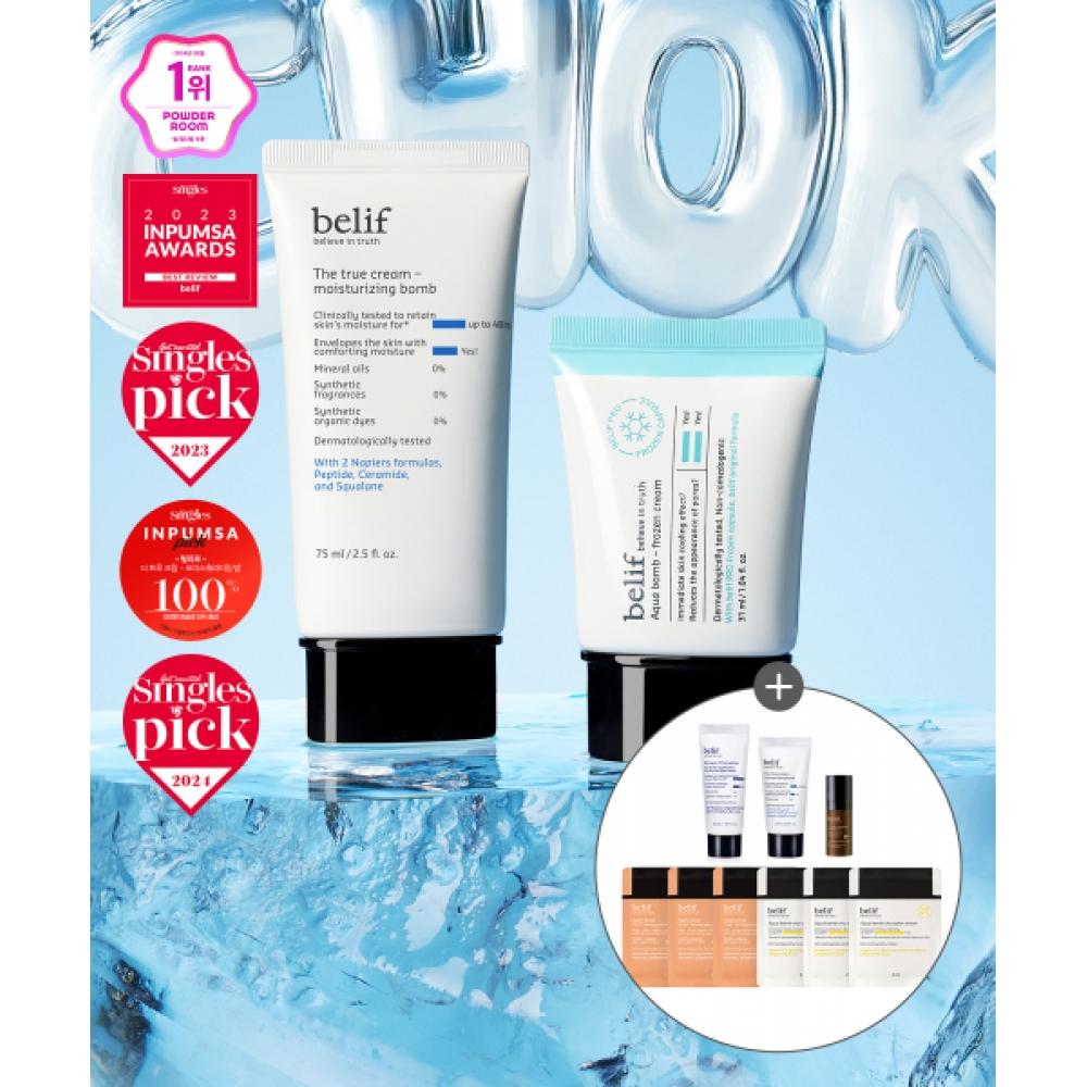 Belif [25ms] Bomb Cream Duo Special Plan  Moisturizing Edition NONE