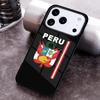 Peru Flag Phone Case for iPhone 17 16 15 Pro Max Air 14 13 12 11 Plus Shockproof Capa Cover