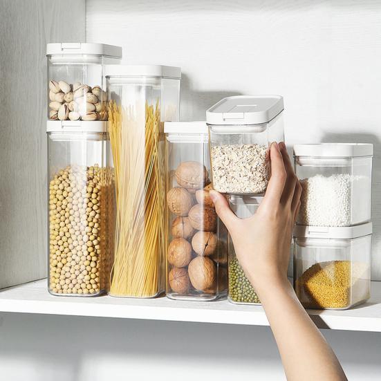 Sealed Tank Food Storage Container with Lid Moisture-Proof Dust-Proof Large