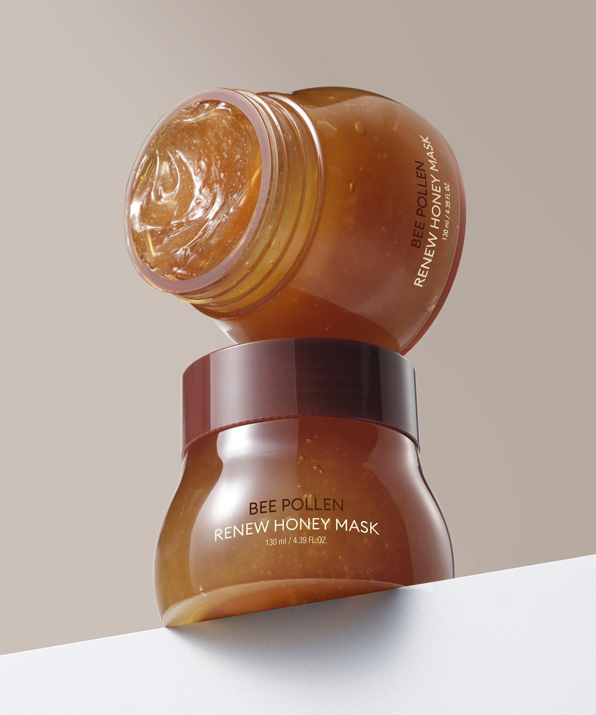 [2 Pieces] Bee Pollen Renew Honey Mask_130ml (Deep hydration, savior for extremely dry skin)