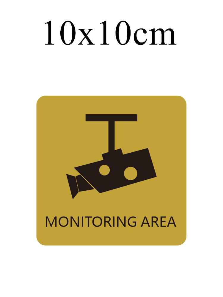 Stainless Steel Slogan No Smoking Sign Public Places Warning Signage Wall Stickers WIFI Plaque Number Custom Address Plates