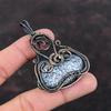 Dendrite Opal Pendant Copper Wire Wrapped Pendant Ethnic Pendant Dendrite Opal Jewelry Gift For Mom Handmade Pendant Gemstone Copper Jewelry