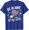 Snail Autism Awareness Be In Awe Of My Tism Kids Unisex T-Shirt