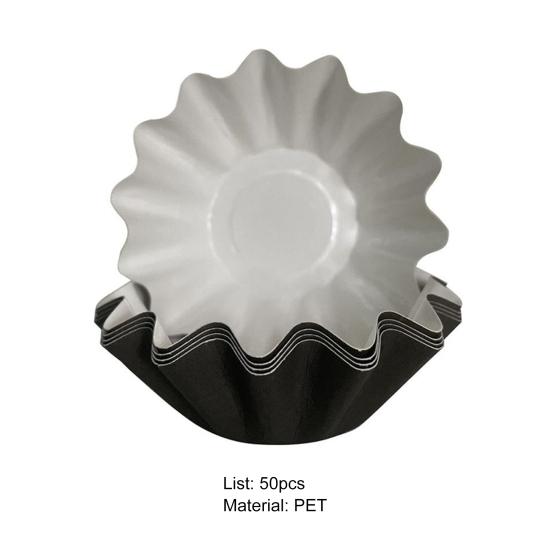 50Pcs Eco-friendly Tasteless Useful Reusable Simple Operate Wax Warmer Cup Wax Tray