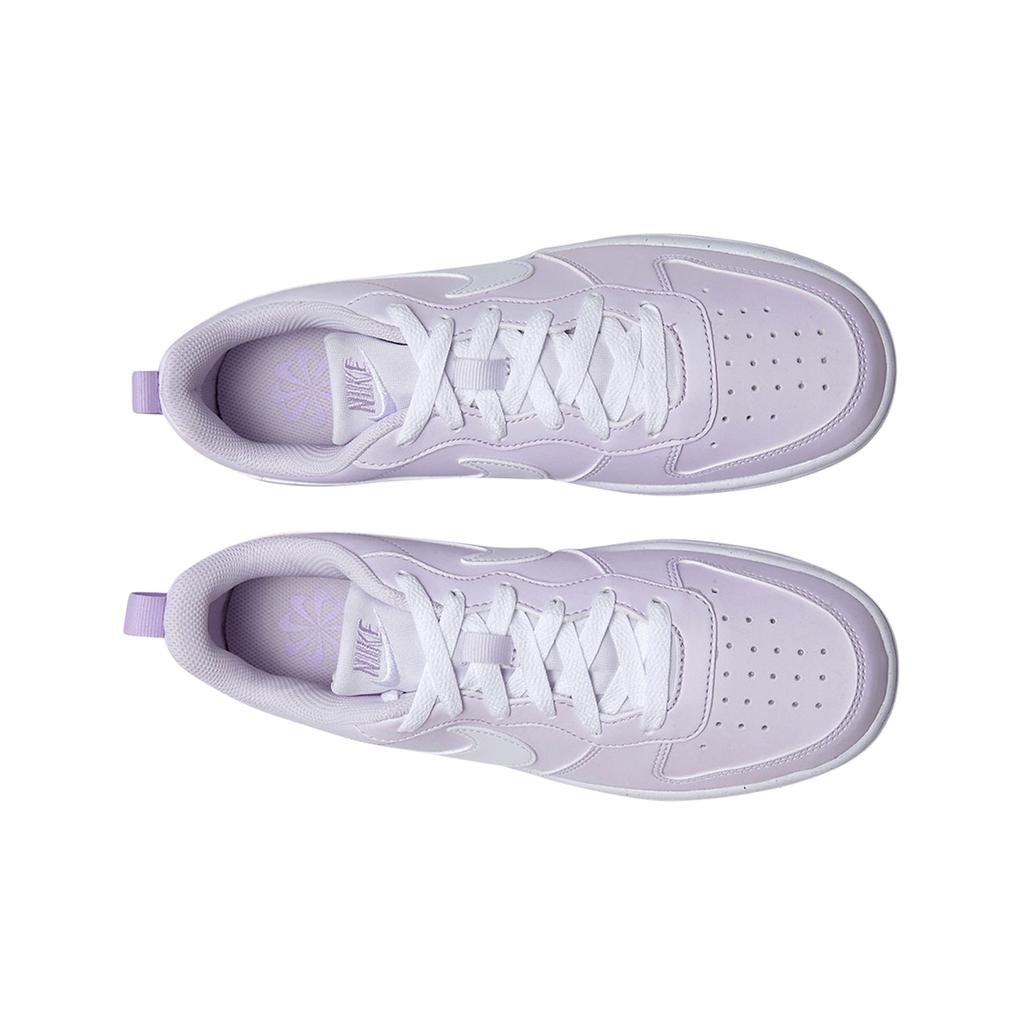 Nike Court Borough Low Recraft GS Halvány Szőlő Gyerek Sneakerek Lila Orgona-Virág Fehér DV5456-500