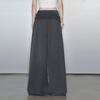 unifree Loose Wide-Leg Pants with Belt