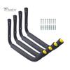 1/2/4 Stuks Heavy Duty Garagehaak 100 lbs Wandmontage Metalen Gereedschapshanger Kajaks Fiets Ladder Tuin Elektrisch Gereedschap Organizer Hangend Opbergrek