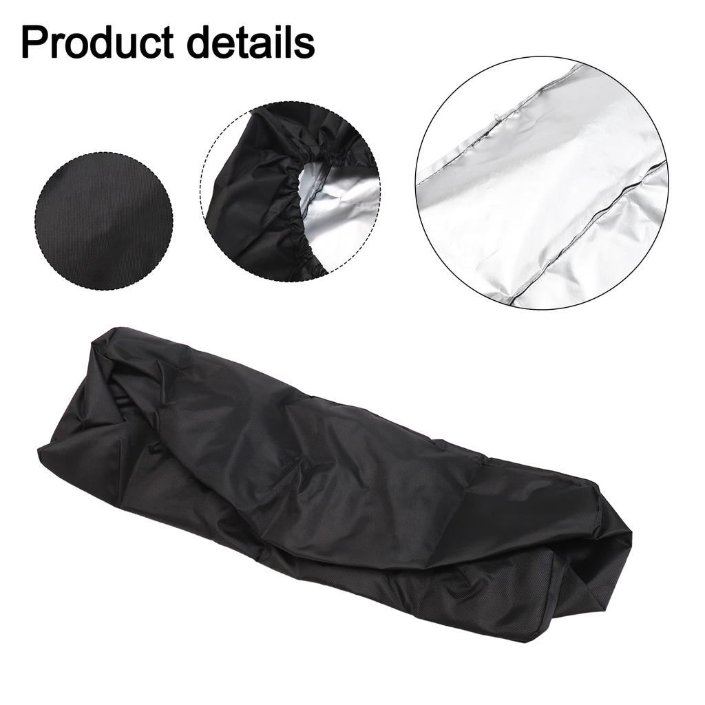 Oxford Cloth Cover Heavy Duty Winch Outdoor Equipment Cover Portable Winch Cover Snug Fit Cover All Weather Winch Protection