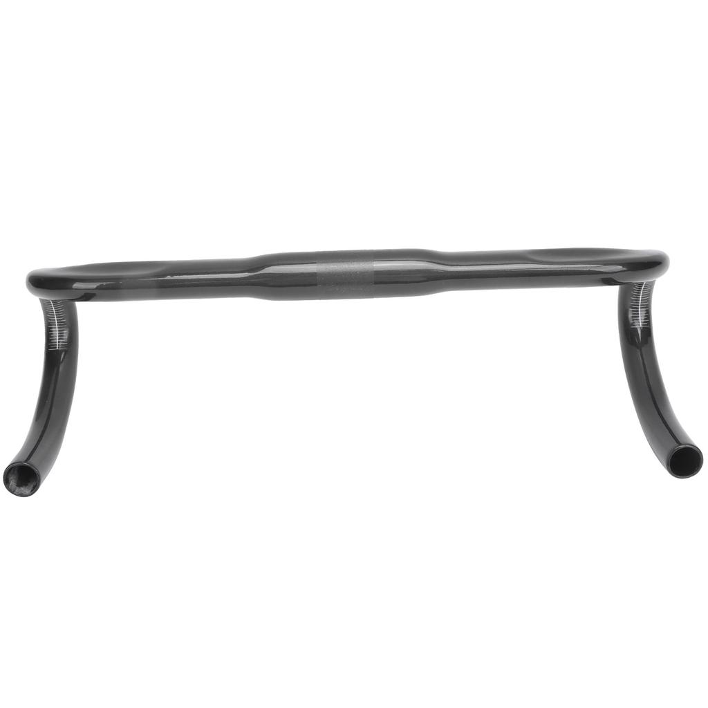 Bike Drop Bent Handlebar 420mm 31.8mm Road Bicycle Carbon Fiber Glossy Handlebars Bike Accessories