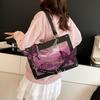 Labyrinth butterfly dark series pain bag women's new millet bar two-dimensional badge girl shoulder bag