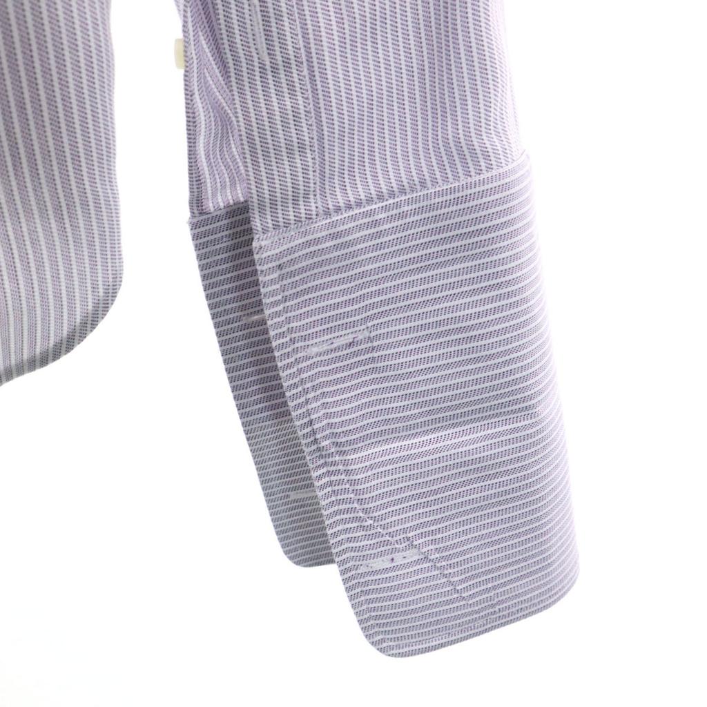 Armani Collezioni Long Sleeve Cotton Shirt 40 White System Men's Used