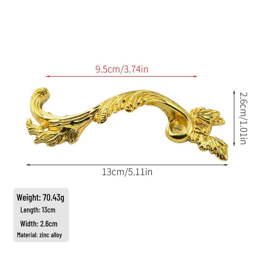 Mâner Jingmao Dragon Phoenix din Aliaj de Zinc - Decor Stil Chinezesc pentru Dulapuri și Sertare