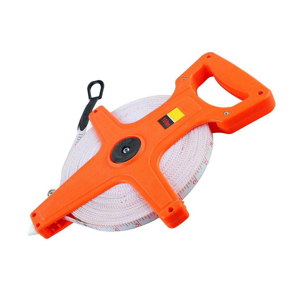 Fiberglass Measuring Tape Retractable Erosion Proof Foldable Long Measure 100meter