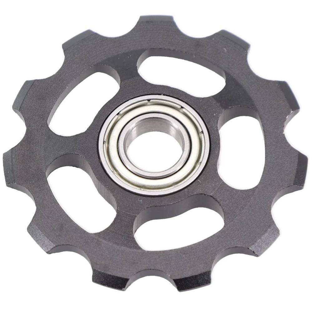 Sealed Bearing Bike Jockey Wheel Aluminum Zinc Zinc Alloy Bicycle Guide Roller for 2pcs Road Bike