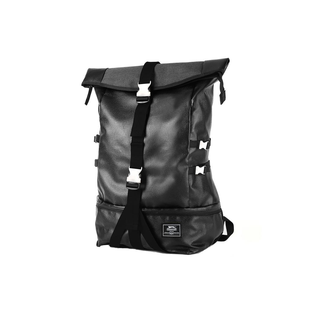 New Slazenger Synthetic Leather Gym Bag Backpack Men's Royal Blue/Black/Coffee SLA6838