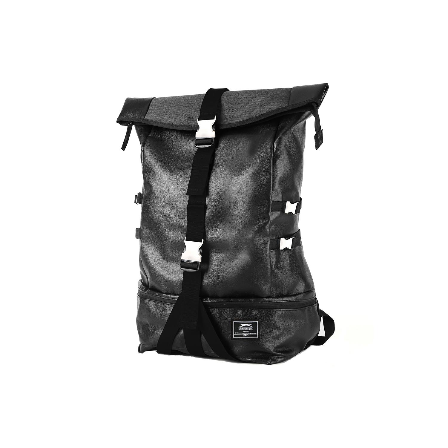 

New Slazenger Synthetic Leather Gym Bag Backpack Men s Royal Blue/Black/Coffee SLA6838 43*20*53CM