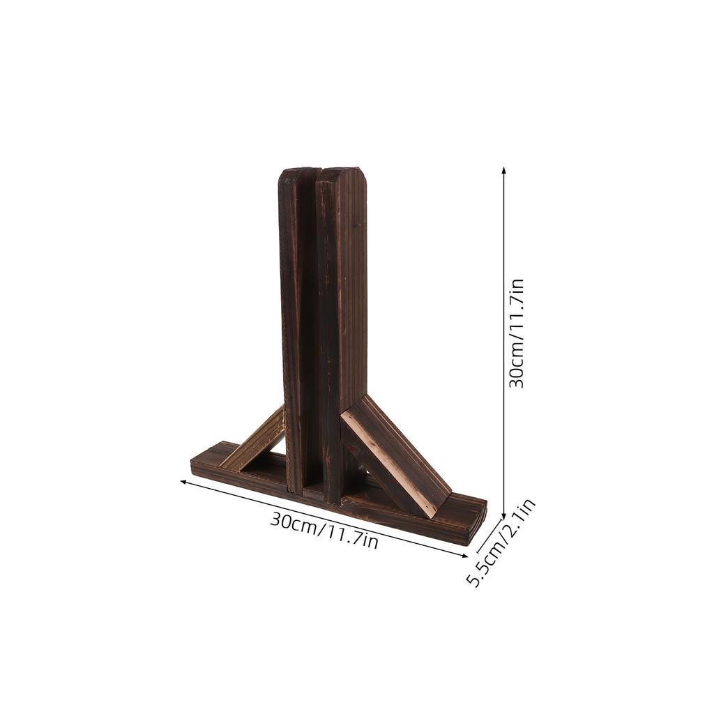 Holz Zaunpfosten Basis Anti-Kippen Gartenzaun Stützhalter Sichtschutzzaun Panel Basis Einfache Montage Für Hof Garten Terrasse