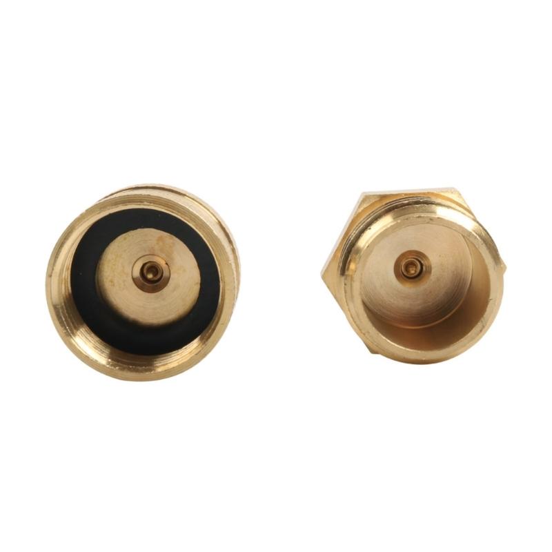 Universal 3/4 Inch GHT Brass Air Connection Water Structure Parts Fitting for Camping Water Pipe Drainage & Anti Freeze