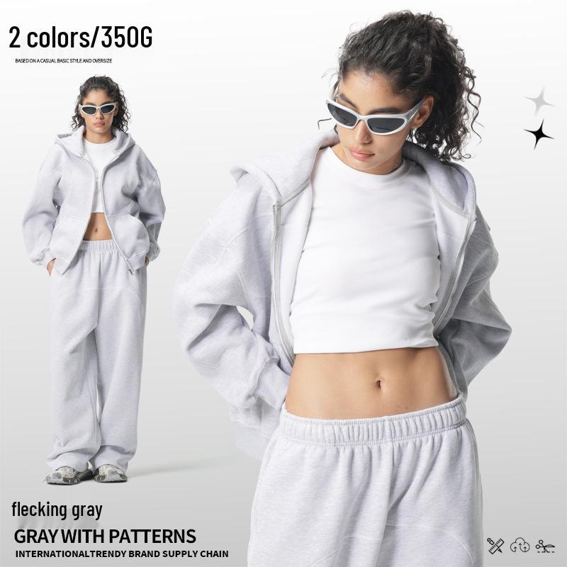 Men s Retro Heavyweight Fleece Hoodie Jacket - Winter Zipper Style Small