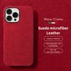 Clearance Sale for Magsafe Case Soft Suede Fur Car Leather Phone Case for iPhone 13 Pro Max 13Pro 13 Mini Magnetic Back Cover