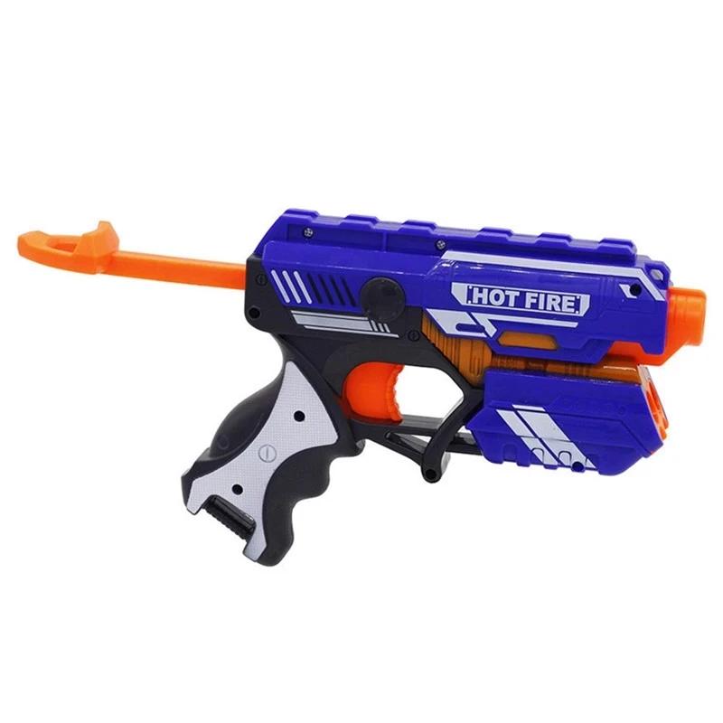 BN Arme de Jucărie din Plastic Moi cu Bile moi pentru Copii Kituri pentru Darts Nerf Pistol de Jucărie Pistol cu Laser pentru Darts cu Rază Lungă