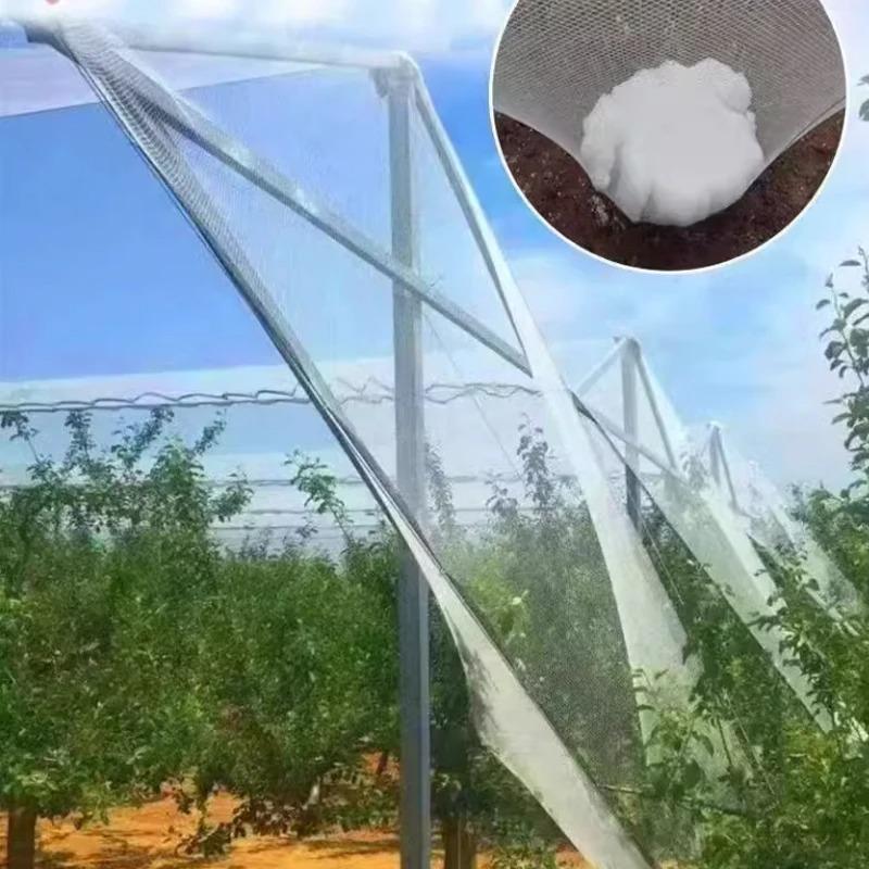 Orchard Anti Hail Net Fish Pond Anti Bird Net Berry Cherry Grape Net Greenhouse Hail Net Plants Protection Netting