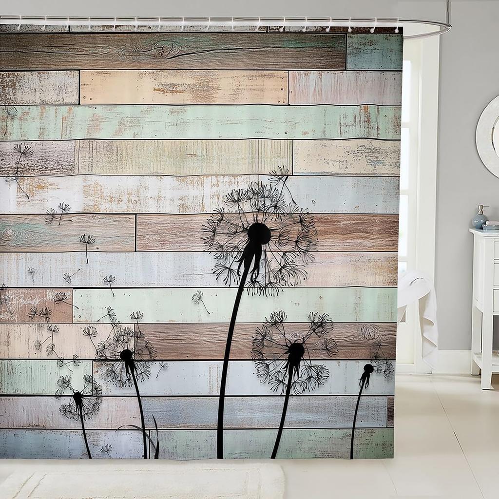 Funny Golden Retriever Shower Curtain for Bathroom Decor Kids Puppy Dog Bath Curtain Boys Girls Dachshund Bathroom Accessories