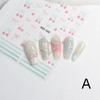 Nails Heart Bow Stars Pattern Hollow Nail Sticker Templates For French Manicure Tips Nail Design
