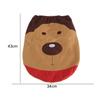 3pcs Set Christmas Elk Toilet Seat Cover Rug Set Decortions for Home Bathroom Ornament