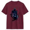 Casual God Of War Kratos Tshirt For Unisex Round Neck Pure Cotton T Shirts Short Sleeve Tees Classic Clothes