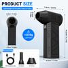 X6 Turbo Jet Blower 150000RPM Powerful Air Blower Brushless Motor Turbo Fan Jet Fan Cleaning Air Duster Blower Air Puissant Tool Mass Air Flow 3